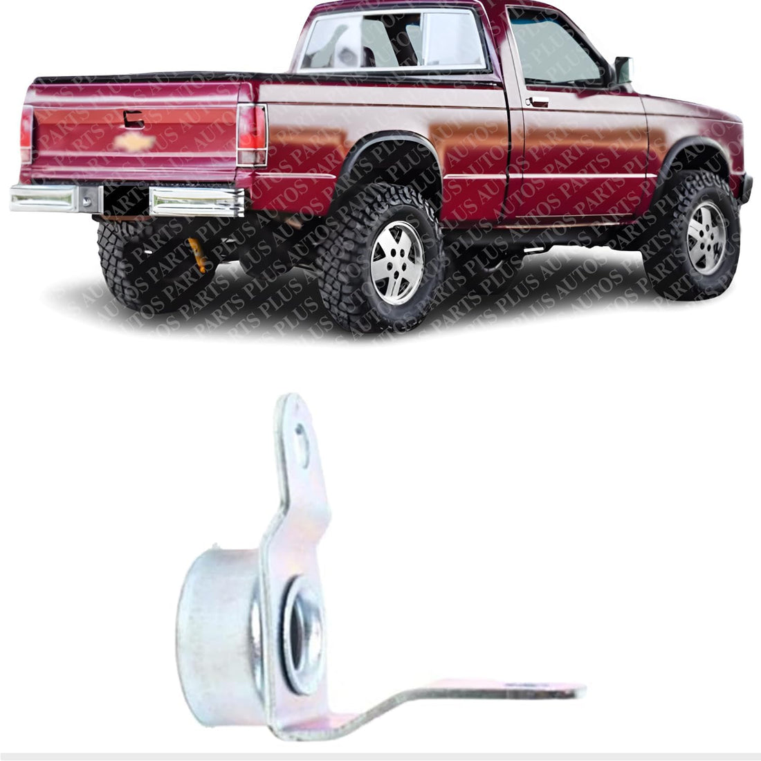 Tail Gate Inner Hinge Right Passenger Side Direct Replacement Compatible with 1982-1990 GMC S15 / 1982-1993 Chevrolet S10 Pickup GM1914102 15956542