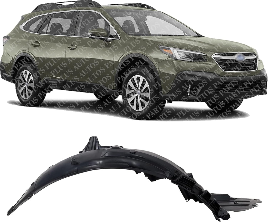 Front Fender Liner Right Passenger Side Direct Replacement Compatible With 2020-2022 Subaru Outback SU1249137 59110AN02A