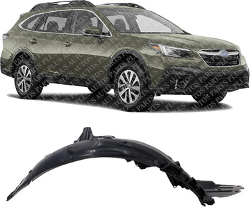 Front Fender Liner Right Passenger Side Direct Replacement Compatible With 2020-2022 Subaru Outback SU1249137 59110AN02A