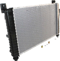 Front Radiator 28 in x 17 in Core Without Rear Auxiliary A/C Direct Replacement Compatible with 1999-2004 Chevrolet Silverado/GMC Sierra 1500 GM3010436 15193110
