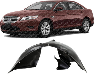 Front Fender Liner Left Driver Side Direct Replacement Compatible With 2010-2019 Ford Taurus FO1248144 BG1Z16103A