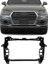 Front Radiator Support Assembly Plastic With Steel Direct Replacement Compatible With 2017-2019 Audi Q7 / 2019-2020 Q8 AU1225143 4M0805594B