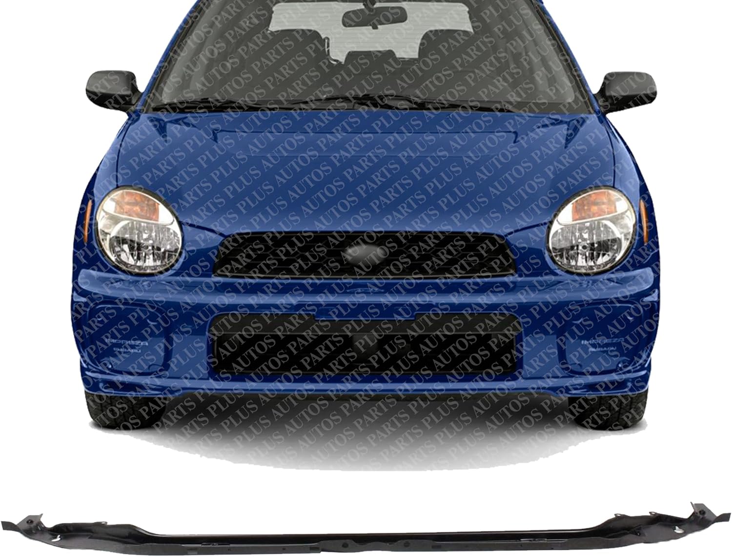 Front Radiator Upper Support Tie Bar Steel Direct Replacement Compatible With 2002-2003 Subaru Impreza SU1225123 53060FE001