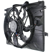 Front Radiator Single Fan Assembly Direct Replacement Compatible with 2013-2014 Hyundai Genesis HY3115147 253802M500