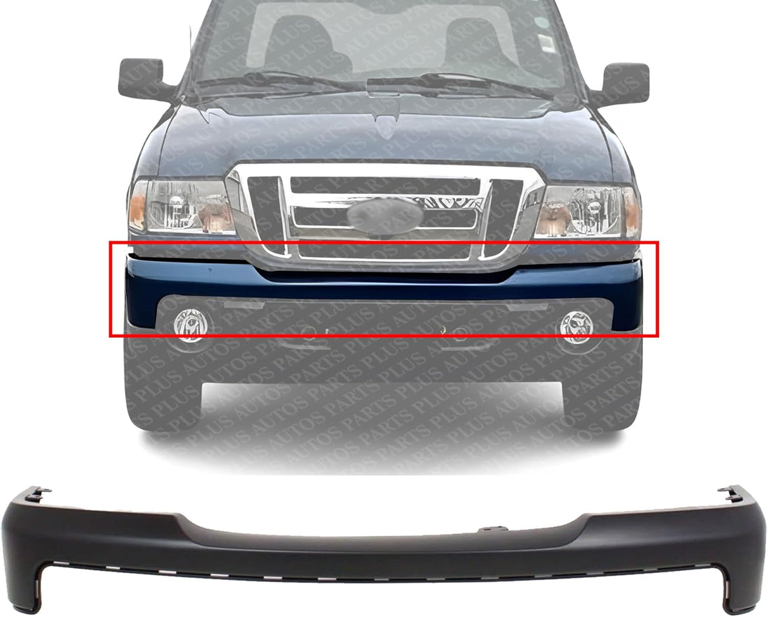 Front Bumper Cover Primed Direct Replacement Compatible With 2006-2011 Ford Ranger FO1000608 6L5Z17D957BAPTM