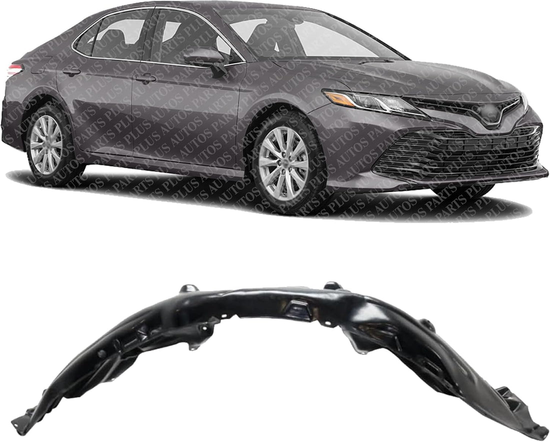 Front Fender Liner Right Passenger Side Direct Replacement Compatible With 2018-2022 Toyota Camry TO1249219 TO1249227 5380533060 5380506210