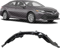 Front Fender Liner Right Passenger Side Direct Replacement Compatible With 2018-2022 Toyota Camry TO1249219 TO1249227 5380533060 5380506210