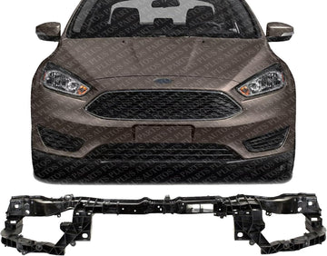 Front Upper Radiator Support Plastic With Steel Direct Replacement Compatible With 2012-2018 Ford Focus FO1225214 CM5Z8A284A