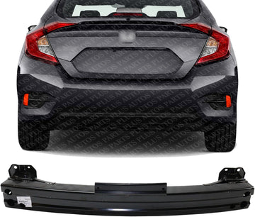 Rear Bumper Reinforcement Steel Direct Replacement Compatible With 2017-2021 Honda Civic HO1106199 71530TGGA10ZZ