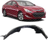 Front Fender Liner Right Passenger Side Direct Replacement Compatible With 2015-2017 Hyundai Sonata HY1249168 86812C2310
