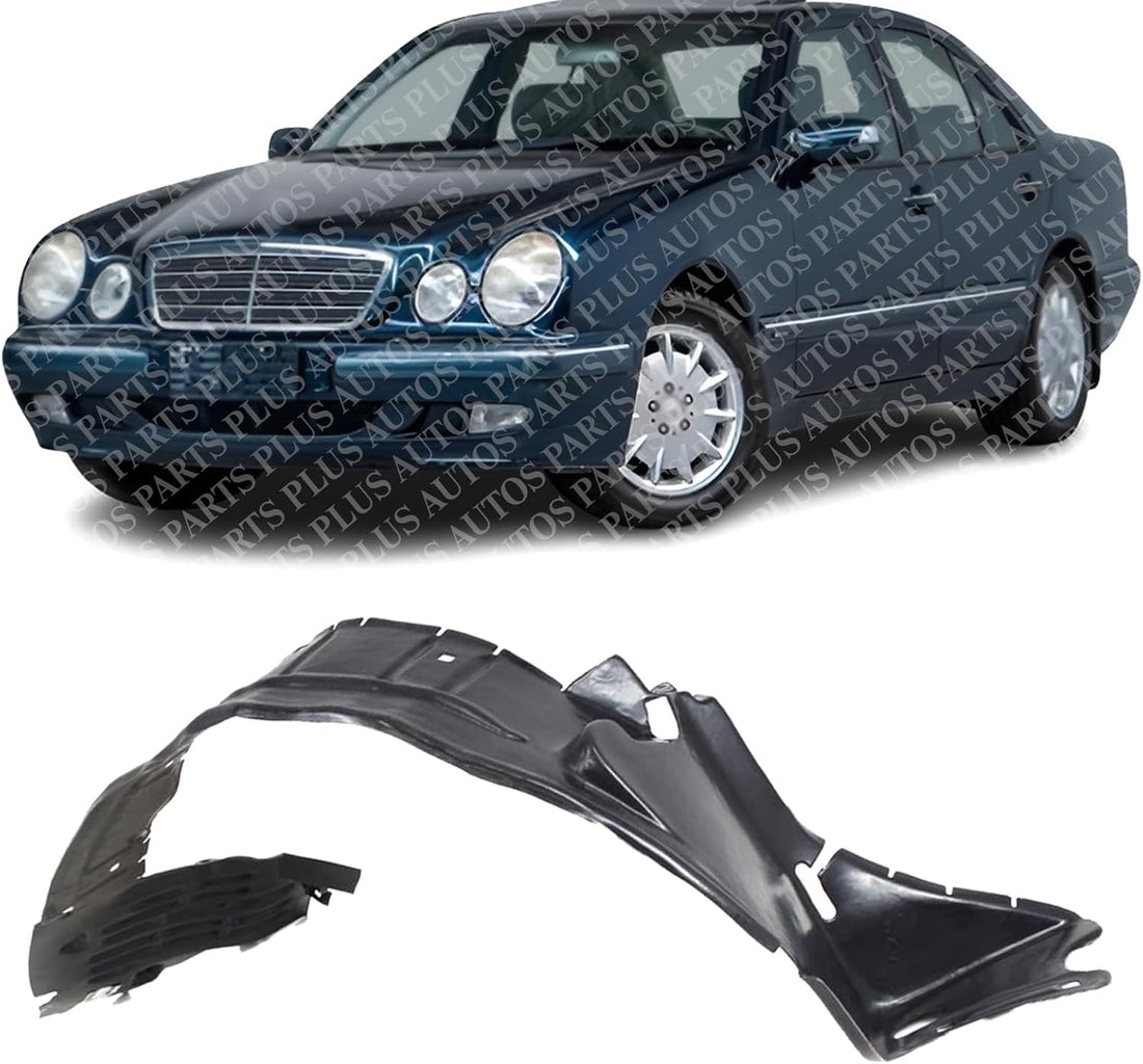 Front Fender Liner Left Driver Side Direct Replacement Compatible With 2000-2002 Mercedes Benz E-Class MB1250103 210698913