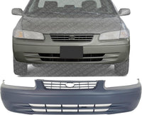 Front Bumper Cover Primed Direct Replacement Compatible With 1997-1999 Toyota Camry TO1000187 52119AA901