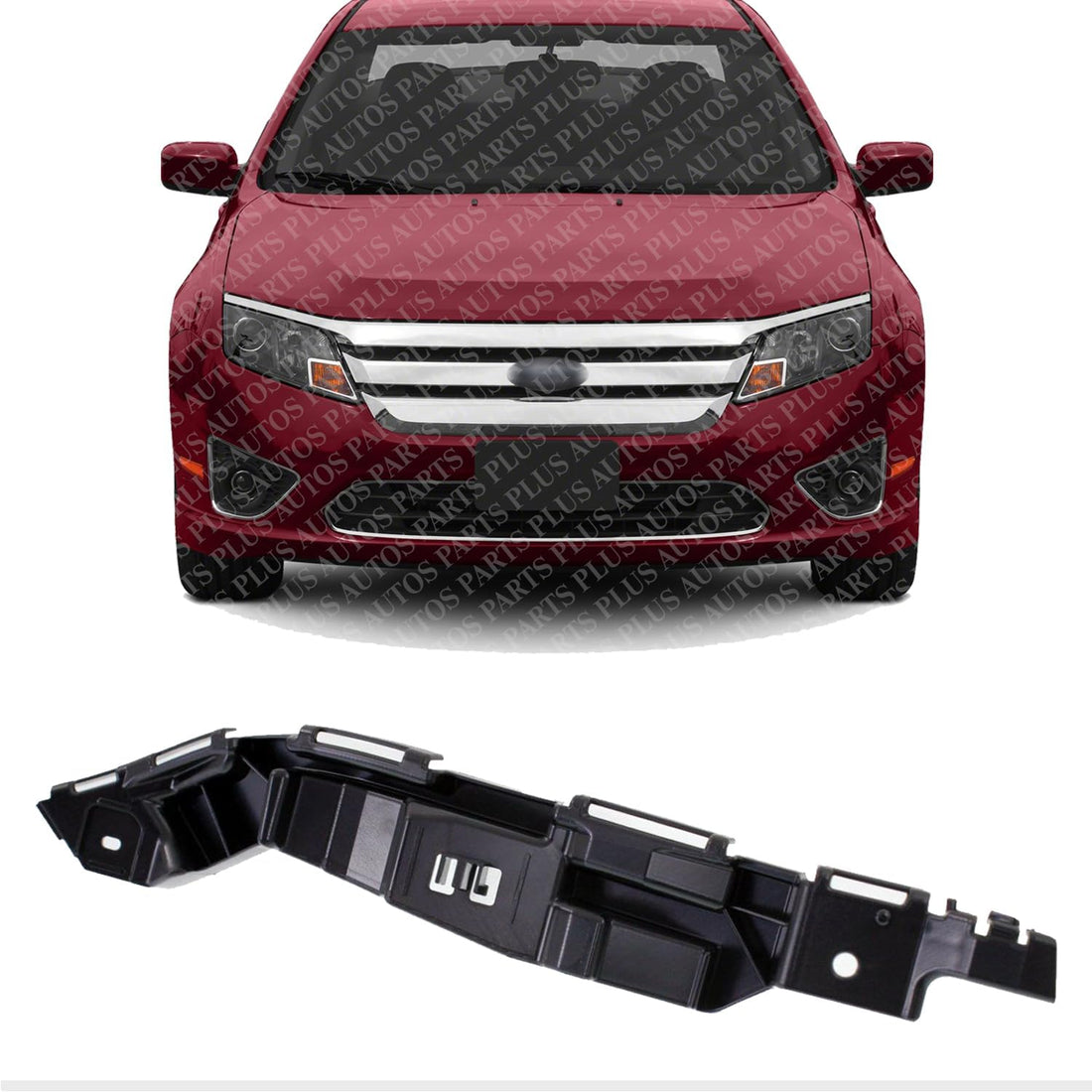 Front Bumper Cover Retainer Left Driver Side Direct Replacement Compatible With 2010-2012 Ford Fusion FO1026113 AE5Z17C947D