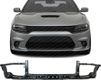 Front Upper Radiator Support Crossmember Plastic with Steel Direct Replacement Compatible with 2015-2023 Dodge Charger CH1225280 68200478AC