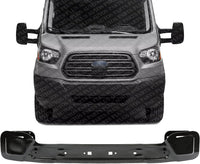 Front Bumper Upper Reinforcement Steel Direct Replacement Compatible With 2015-2021 Ford Transit 150 250 350 FO1006271 LK4Z17757B LK4Z17757A