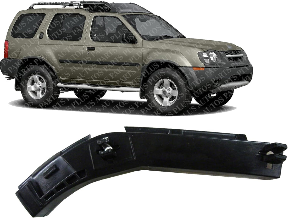 Front Bumper Cover Bracket Plastic Right Passenger Side Direct Replacement Compatible With 2005-2015 Nissan Xterra NI1043104 62042EA001