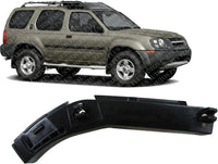Front Bumper Cover Bracket Plastic Right Passenger Side Direct Replacement Compatible With 2005-2015 Nissan Xterra NI1043104 62042EA001