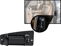Rear Door Handle Textured Left Driver Side Direct Replacement Compatible with 1999-2006 Chevrolet Silverado/GMC Sierra GM1520115 15758172