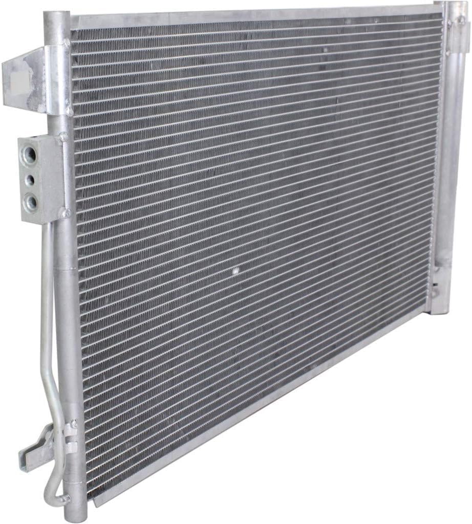Front AC Condenser Aluminum Core Direct Replacement Compatible With 2007-2012 GMC Acadia / 2008-2012 Buick Enclave / 2009-2012 Chevrolet Traverse GM3030276 22918340