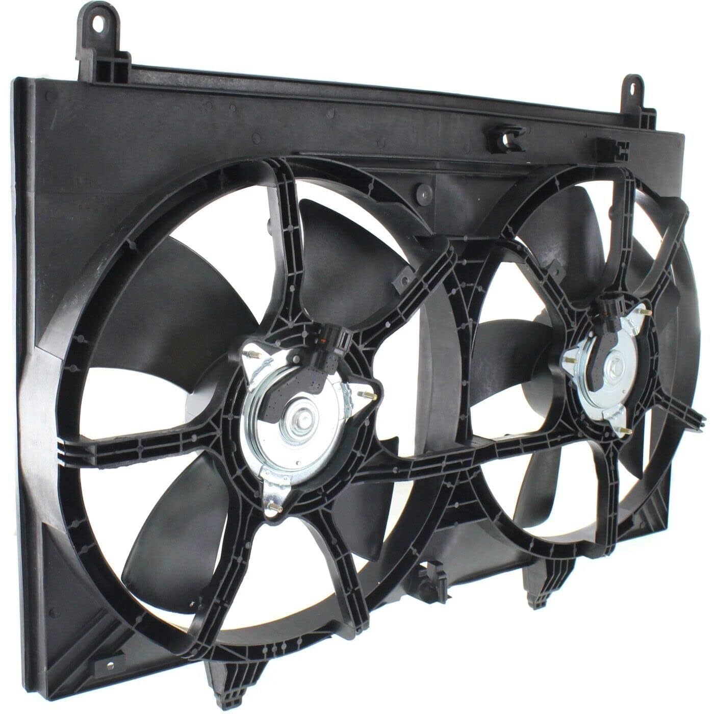 Front Dual Fan Shroud Assembly Direct Replacement Compatible with 2003-2008 Infiniti FX35 IN3115104 21481CL80A