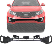 Front Bumper Grille Textured Gray Plastic Direct Replacement Compatible With 2011-2013 Kia Sportage KI1036112 865613W000