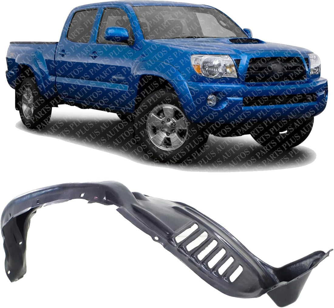 Front Fender Liner Right Passenger Side Direct Replacement Compatible With 2005-2011 Toyota Tacoma TO1249135 5387504160