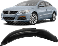 Front Fender Liner Rear Section Left Driver Side Direct Replacement Compatible With 2009-2012 Volkswagen Passat VW1248110 3C8805977A
