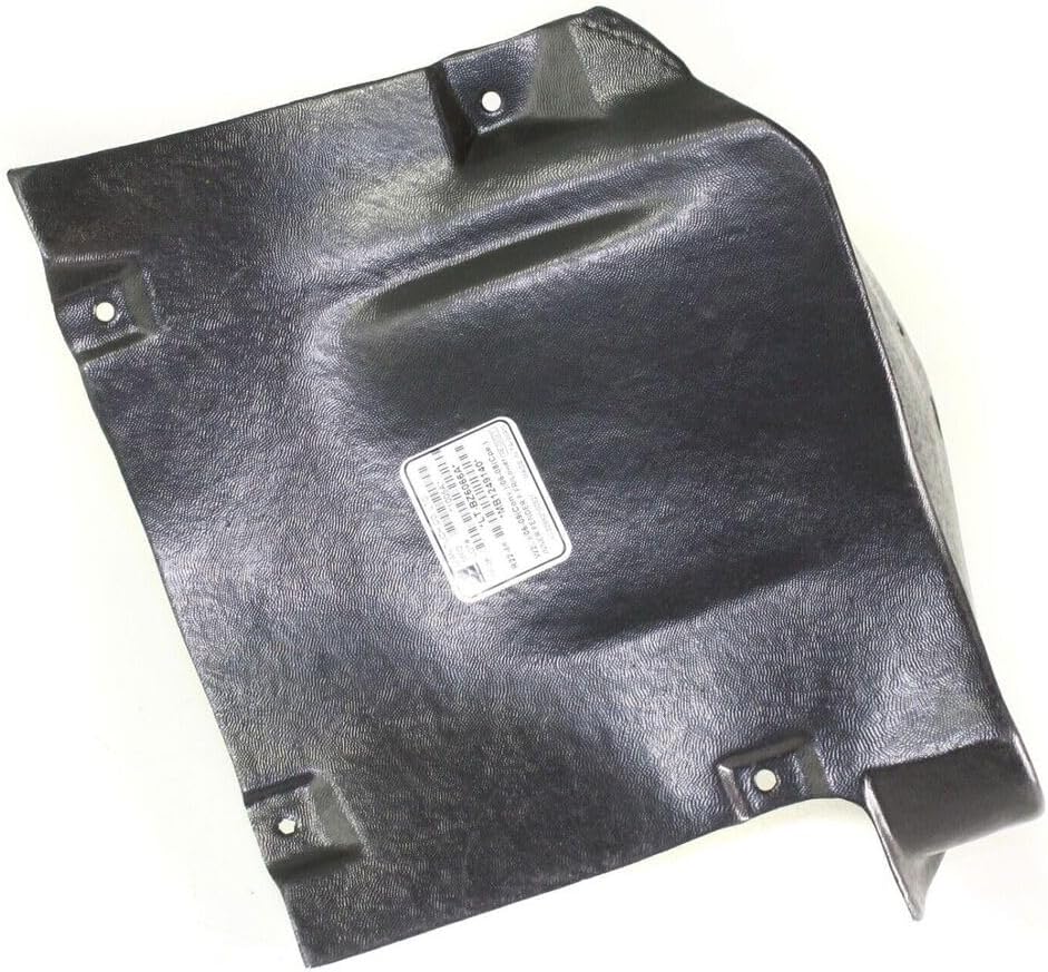 Front Lower Section Fender Liner Left Driver Side Direct Replacement Compatible With 2006-2009 Mercedes Benz CLK-Class MB1248140 2098841322