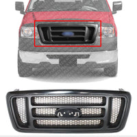 Front Grille Horizontal Bar With Honeycomb Insert Primed Direct Replacement Compatible With 2004-2008 Ford F-150 FO1200414 4L3Z8200BAPTM