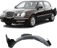 Front Fender Liner Left Driver Side Direct Replacement Compatible With 2004-2006 Kia Amanti KI1250111 868113F000