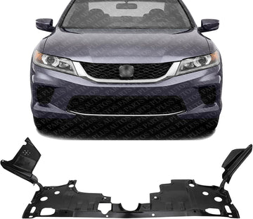 Front Engine Splash Shield Under Cover Direct Replacement Compatible with 2013-2017 Honda Accord HO1228132 74111T2AA00 74111T2BP00
