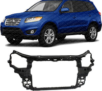 Front Radiator Support Assembly Plastic With Steel Direct Replacement Compatible With 2010-2012 Hyundai Santa Fe HY1225168 641010W500