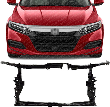 Front Radiator Support Assembly Steel Direct Replacement Compatible With 2018-2022 Honda Accord HO1225200 60400TVAA00ZZ