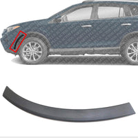 Front Bumper Face Bar End Extension Textured Left Driver Side Direct Replacement Compatible with 2016-2018 Toyota RAV4 TO1290108 521130R050