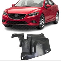 Front Fender Liner Rear Section Left Driver Side Direct Replacement Compatible With 2014-2018 Mazda 3/2014-2017 Mazda 6 MA1250115 KD5356342A