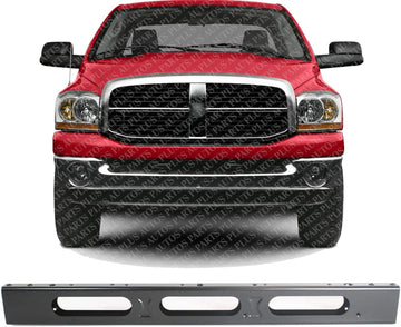 Front Radiator Lower Support Tie Bar Steel Direct Replacement Compatible With 2002-2008 Dodge Ram 1500/2003-2009 2500 3500 CH1225184 55276096AE