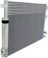 AUTOS PARTS PLUS Front A/C Condenser Aluminum Core Direct Replacement Compatible With 2005-2023 Chrysler 300/2008-2023 Dodge Challenger CH3030210 5137693AE 5137693AD