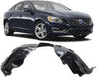Front Fender Liner Right Passenger Side Direct Replacement Compatible With 2011-2018 Volvo S60 / 2015-2018 V60 VO1249117 314971052-PFM 314971045