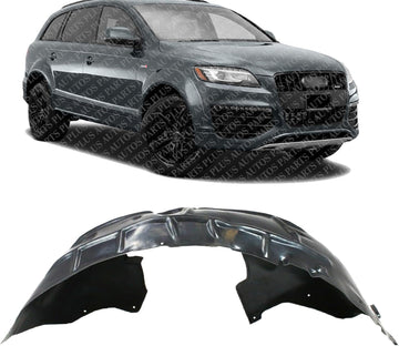 Front Fender Liner Right Passenger Side Direct Replacement Compatible With 2007-2015 Audi Q7 AU1249110 4L0809962B