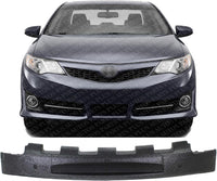 Front Bumper Impact Absorber Plastic Direct Replacement Compatible With 2012-2014 Toyota Camry TO1070171 5261106120