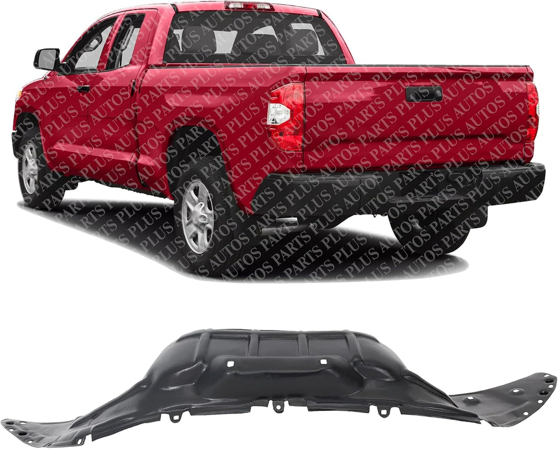Rear Fender Liner Left Driver Side Direct Replacement Compatible With 2014-2021 Toyota Tundra TO1762105 656380C040