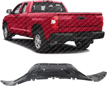 Rear Fender Liner Left Driver Side Direct Replacement Compatible With 2014-2021 Toyota Tundra TO1762105 656380C040