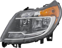 Front Head Light Assembly Left Driver Side Direct Replacement Compatible With 2014-2022 Ram ProMaster 1500 2500 3500 CH2502291 68154589AL 68154589AK 68154589