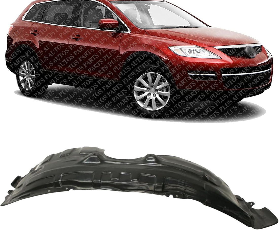 Front Fender Liner Right Passenger Side Direct Replacement Compatible with 2007-2009 Mazda CX-9 MA1249130 TD1156130F