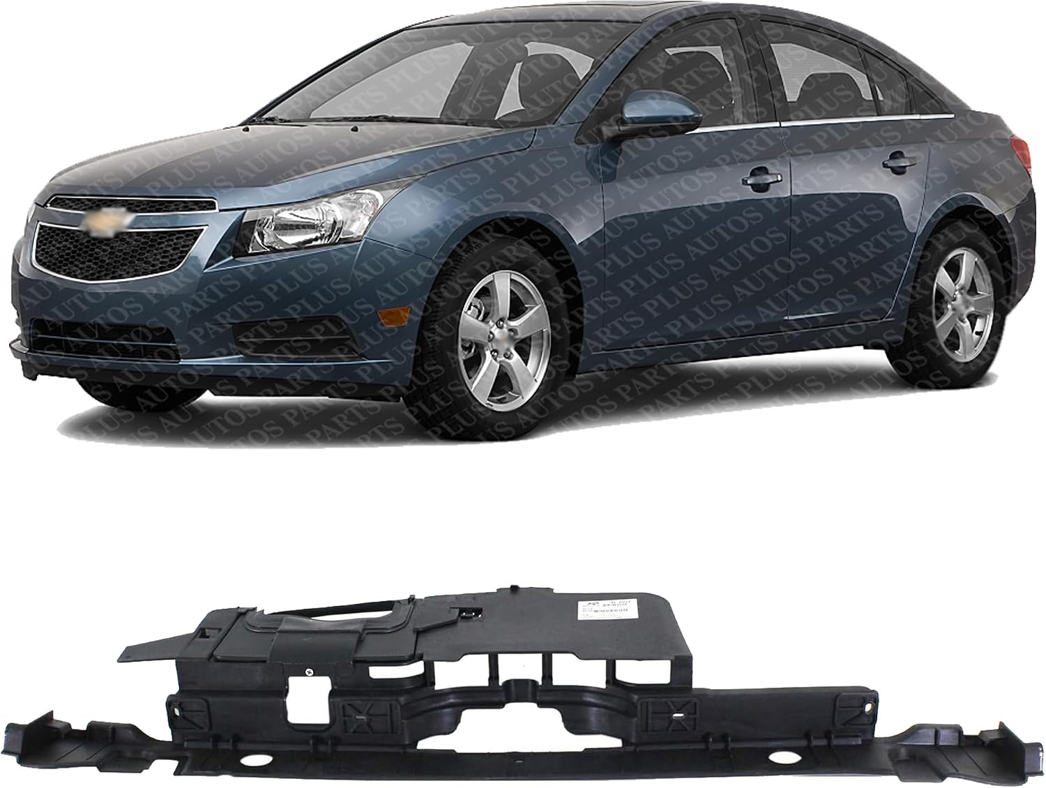 Front Upper Radiator Support Cover Direct Replacement Compatible With 2011-2014 Chevrolet Cruze GM1224100 94560622