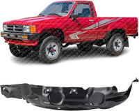 Front Fender Liner Left Driver Side Direct Replacement Compatible With 1984-1988 Toyota Pickup TO1250107 5387689103