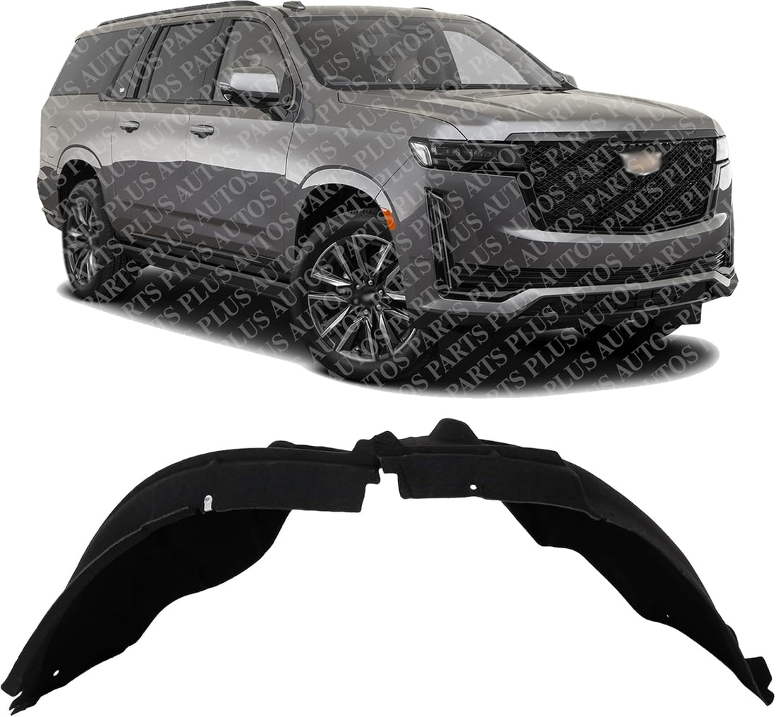 Front Inner Fender Liner Right Passenger Side Direct Replacement Compatible with 2021-2024 Cadillac Escalade GM1249321 84856828