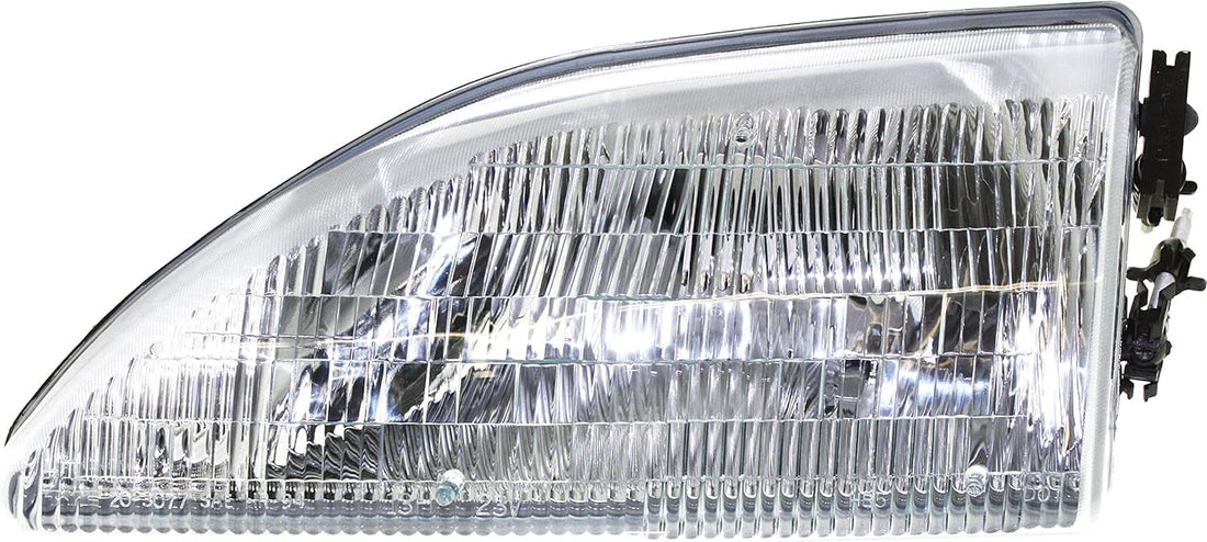 Front Head Light Assembly Left Driver Side Direct Replacement Compatible With 1994-1998 Ford Mustang FO2502130 F4ZZ13008F