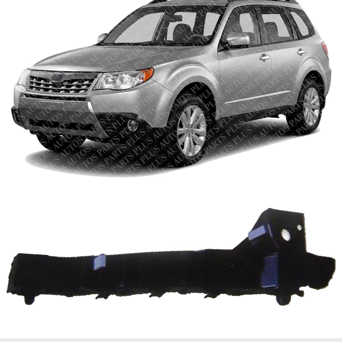 Front Bumper Bracket Left Driver Side Direct Replacement Compatible With 2009-2013 Subaru Forester SU1042101 57707SC050