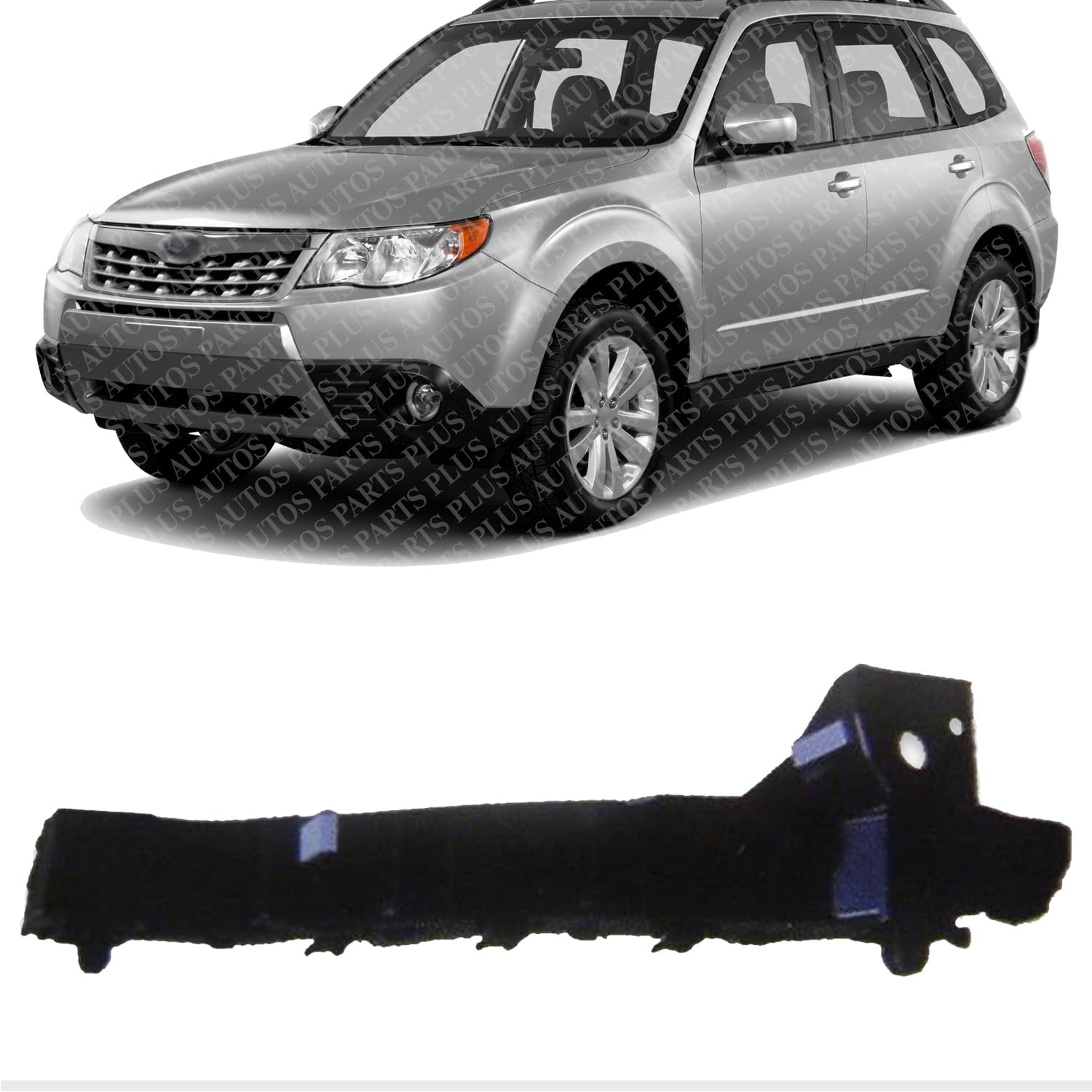 Front Bumper Bracket Left Driver Side Direct Replacement Compatible With 2009-2013 Subaru Forester SU1042101 57707SC050